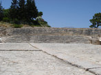 Развалины стены Фестского дворца