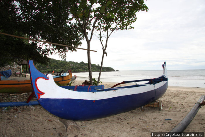 Лодки балийцев очень живописны
