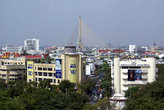 Бангкок. Виден новый подвесной мост