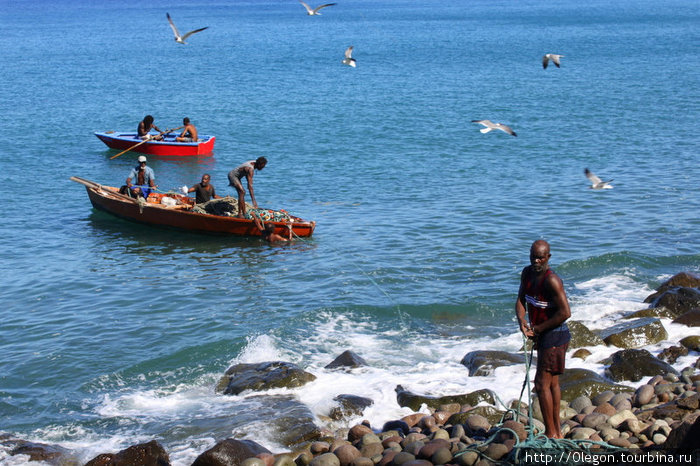 Главный рыбацкий город Гояве, Гренада