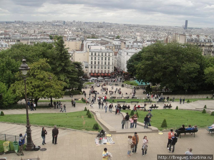 Монмартр Париж, Франция