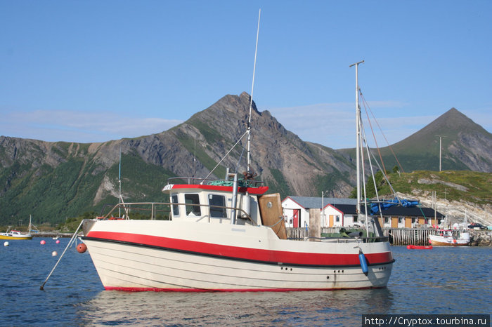 Традиционное норвежское рыбацкое судно Стейген, Норвегия