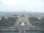 Панорама Парижа С Эйфелевой башни