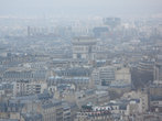 Панорама Парижа С Эйфелевой башни