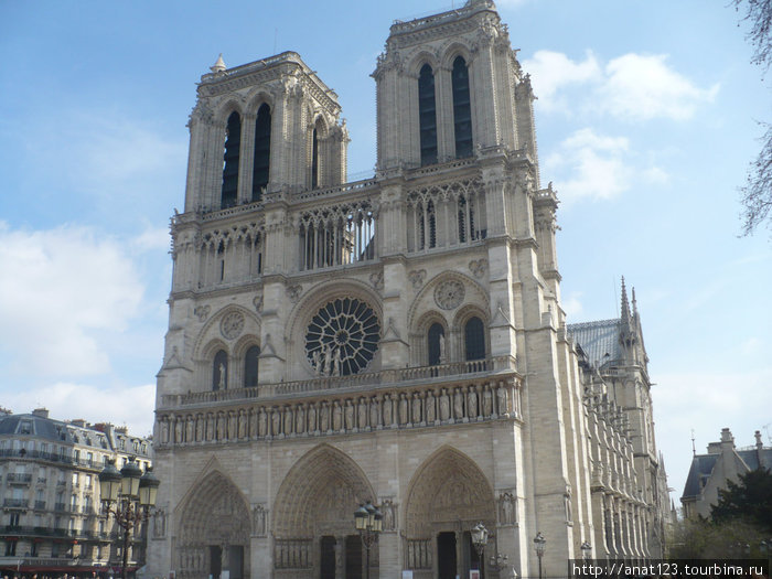 Собор Парижской богоматери (фасад)