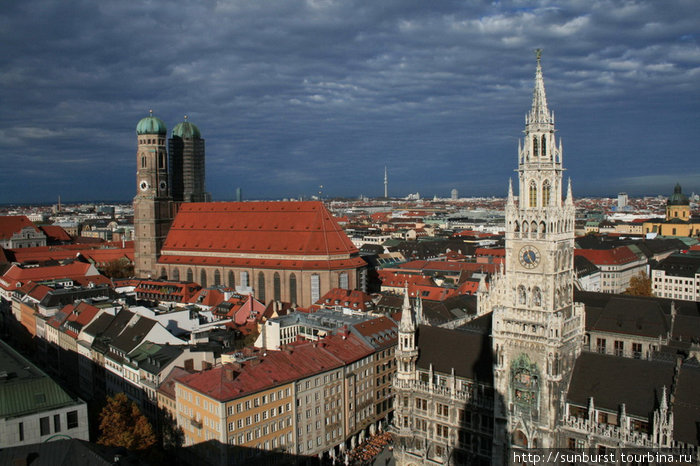 Осенний Мюнхен Мюнхен, Германия