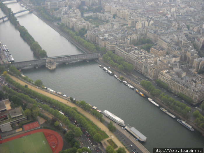Взгляд с высоты Париж, Франция