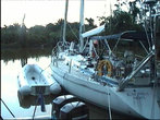 В Ла Сейбе нас ждал ещё один участник нашего трипа,капитан Ханс и его лодка \Kalinka Moja\.