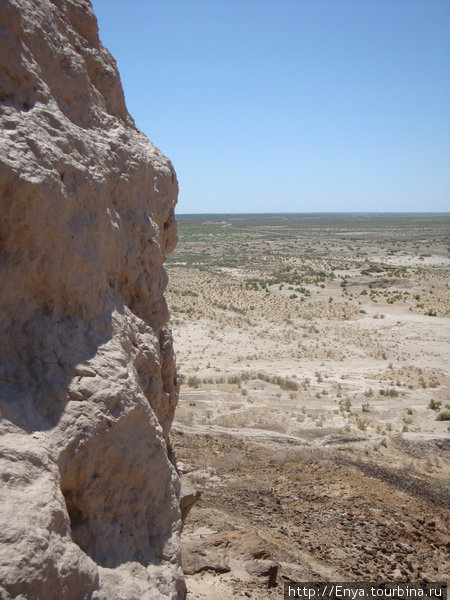 Руины древних городищ Хорезмского ханства. Аяз-Кала. Хива, Узбекистан