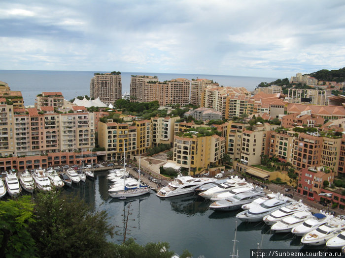 Территория района Фонвьей отвоевана у моря Монако