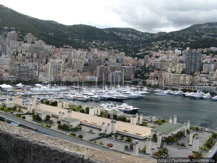 Вид на порт — Пор Эркюль Монако