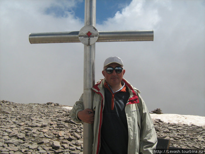 На Южной вершине Арагаца. 19 июля 2009г. Армения