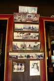Фотографии на стене храма