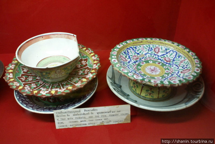 Музейные тарелки Лампанг, Таиланд