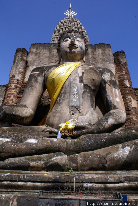 Будда Пхра-Си-Раттана-Махатхат Си-Сатчаналай Исторический Парк, Таиланд
