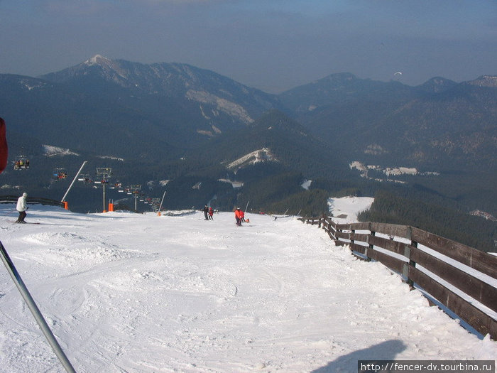 На склонах лучшего Словацкого лыжного курорта Ясна, Словакия