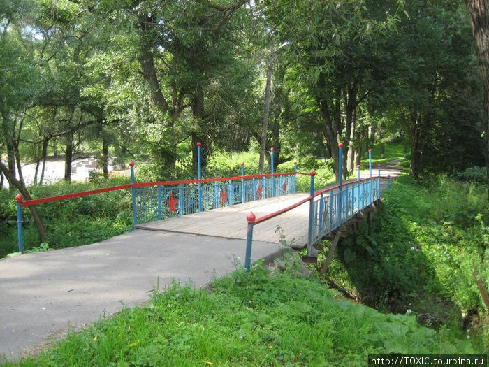Вход в парк Воровского Наро-Фоминск, Россия