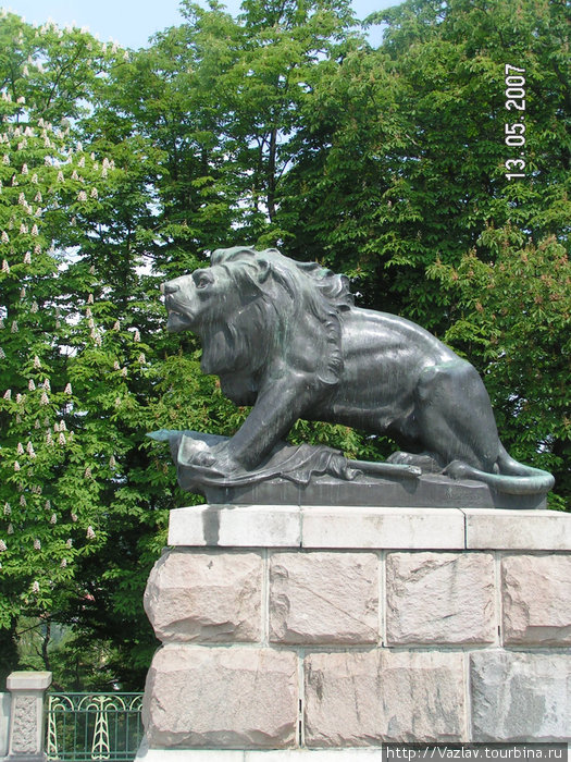 Охранный лев Грац, Австрия