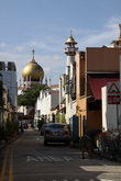 Арабский квартал с мечетью