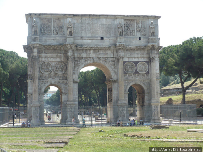 Рим Триумфальная арка Италия