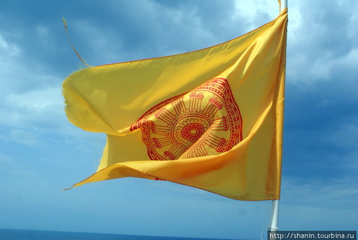 Будддмстский флаг Хуа-Хин, Таиланд