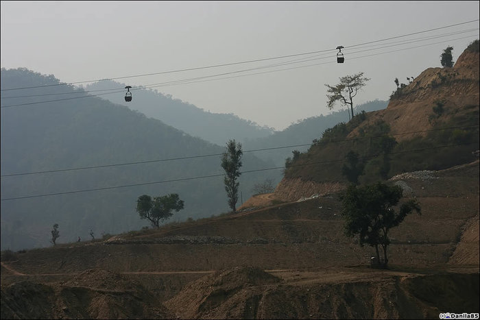 Грузовая канатная дорога. Непал