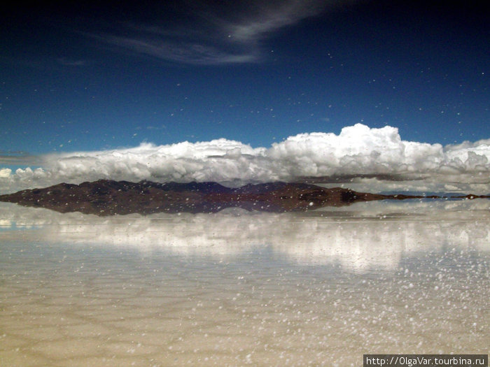 Инопланетный пейзаж Уюни, Боливия