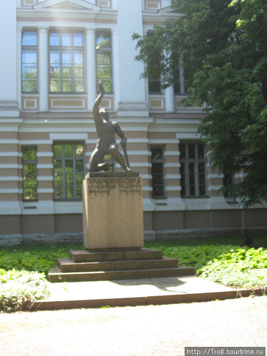 Памятник юношам-добровольцам / Vabadussojas Langenud Tallinna