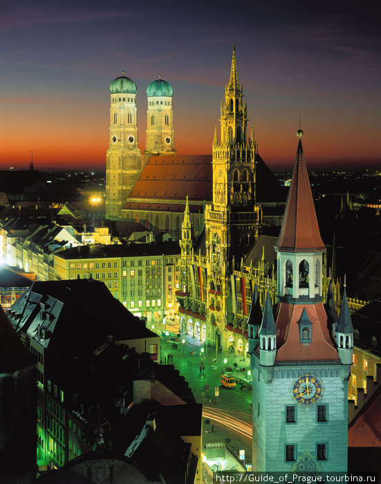 Бавария - страна сказок и легенд Мюнхен, Германия