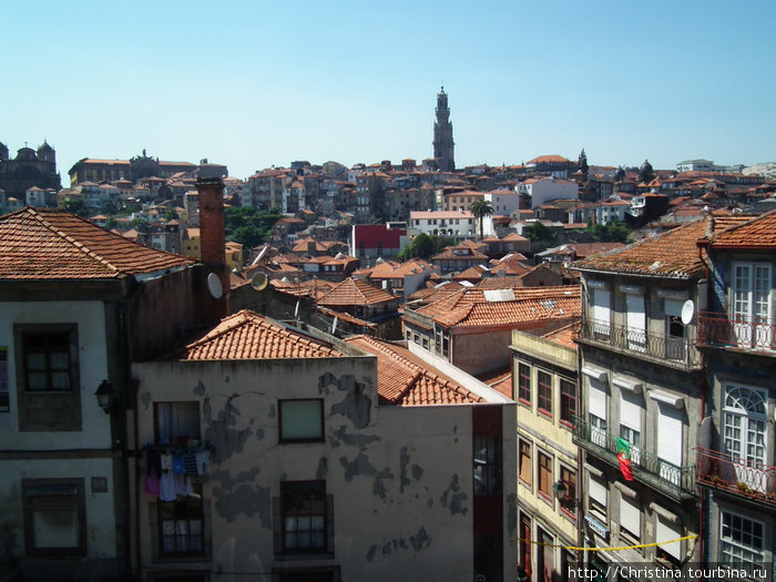 Крыши Порту. Португалия
