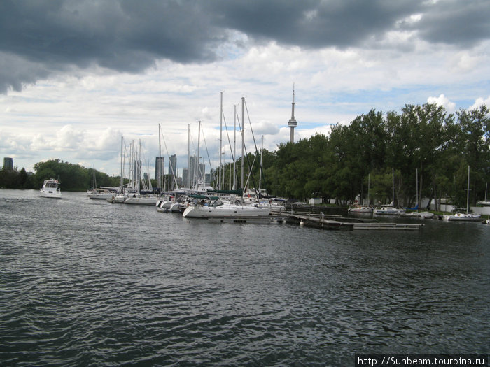 экскурсия вокруг островов Toronto Islands Торонто, Канада