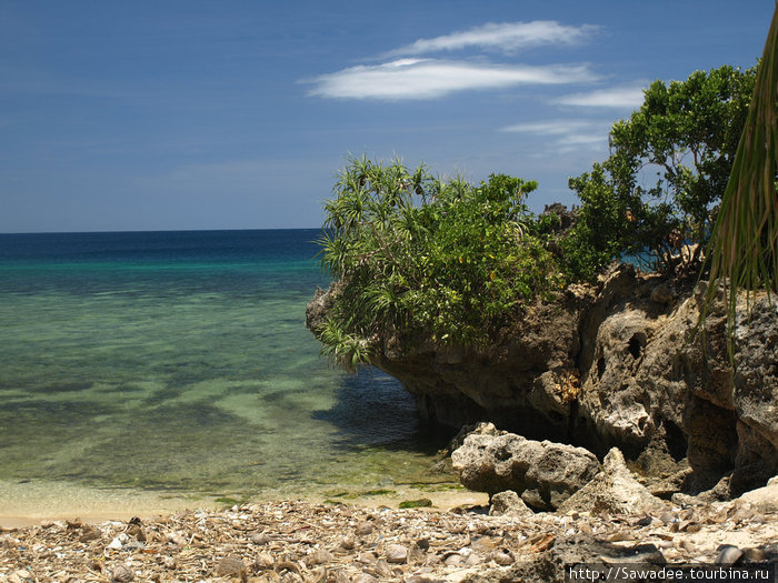 Островок Карабао, рядом с Боракаем Остров Карабао, Филиппины