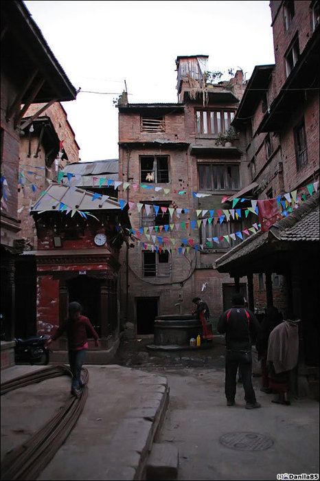 Дворики. Бхактапур, Непал