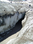 Трещина — ледник Большой Азау