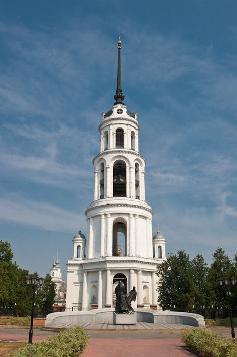 Колокольня Воскресенского собора.Дата постройки: Между 1756 и 1832 Шуя, Россия