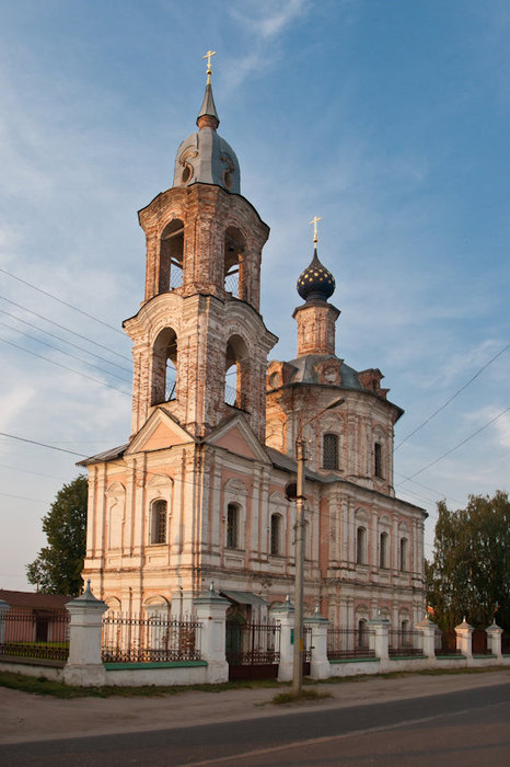 Варваринская церковь. Дата постройки: Между 1770 и 1787. Нерехта, Россия