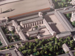 элементы плана  — части Большого дворца: Сад Дафни, Трибунал.