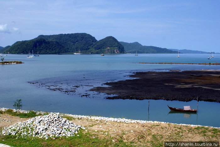 Берег в Куах Лангкави остров, Малайзия