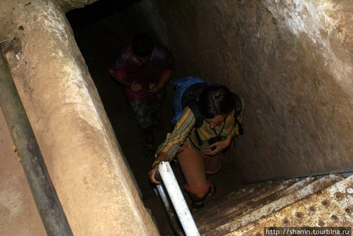 Подъем из туннеля Хошимин, Вьетнам