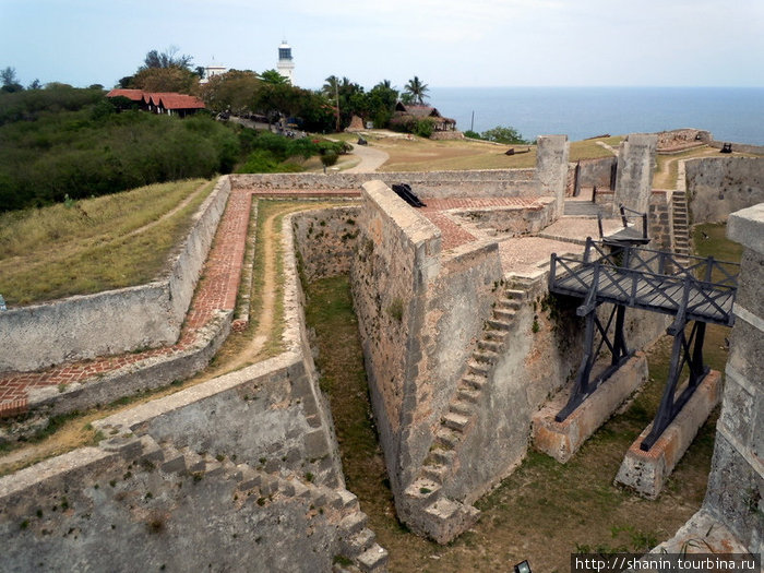 Вид из крепости Сантьяго-де-Куба, Куба