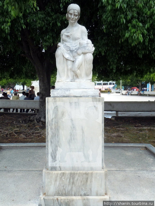 Памятник матери и ребенку Ольгин, Куба