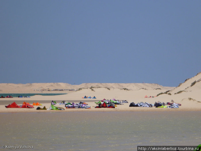 Кайтсерфинг в Дахле Дахла, Западная Сахара