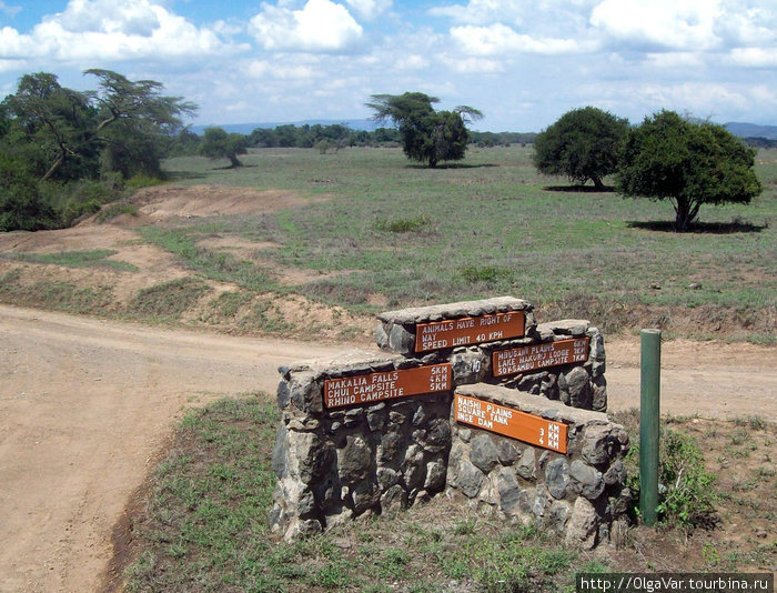 Указатели Озеро Накуру Национальный Парк, Кения