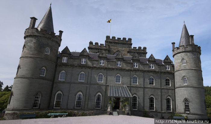 Замок Инверэри (Inverary Castle) Шотландия, Великобритания