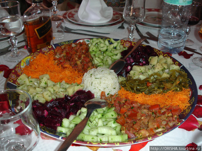 Овощной салат Марокко
