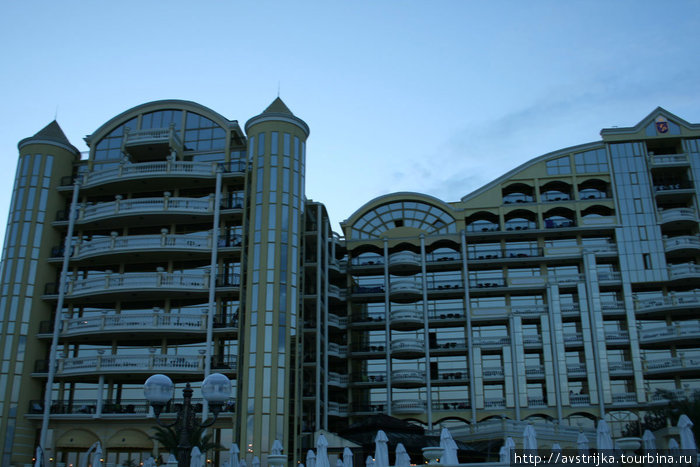 череда отелей Солнечный Берег, Болгария