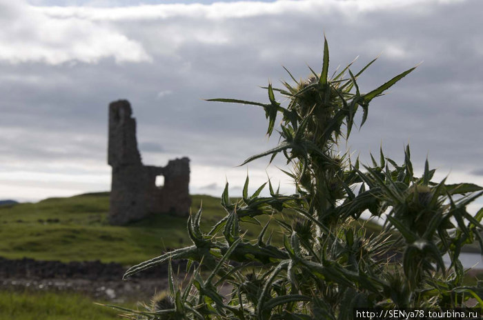 Замок Ардврек (Ardvreck Castle). Точнее, то, что от него осталось Шотландия, Великобритания