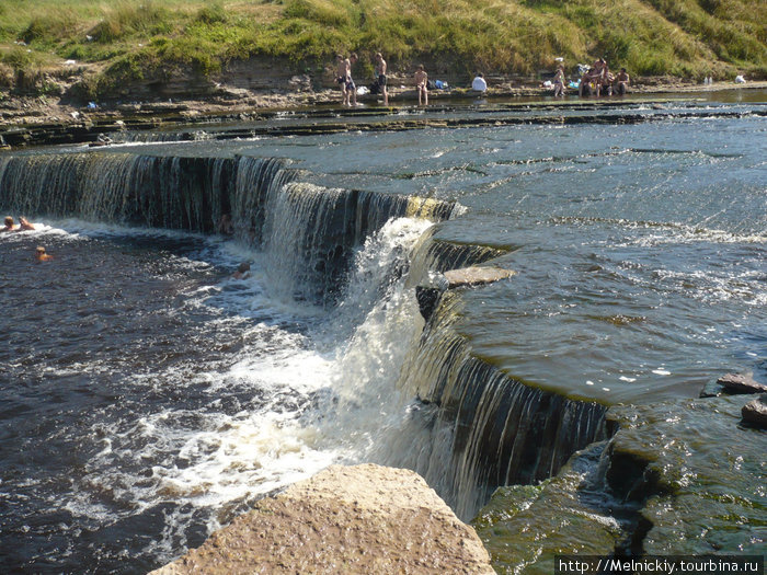 Саблинские пещеры и водопады Ульяновка, Россия