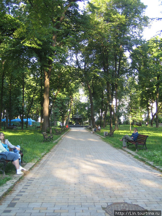 Мариинский парк - Царский сад Киев, Украина
