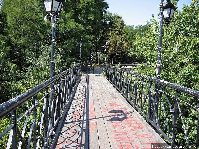 Мост влюбленных Киев, Украина